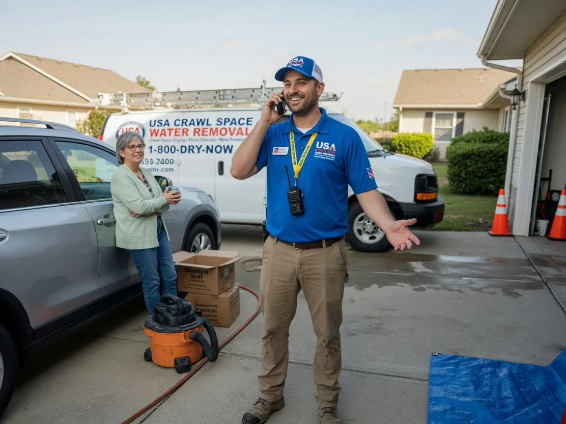 Crawl Space Water Removal Mcclure, VA FAQs